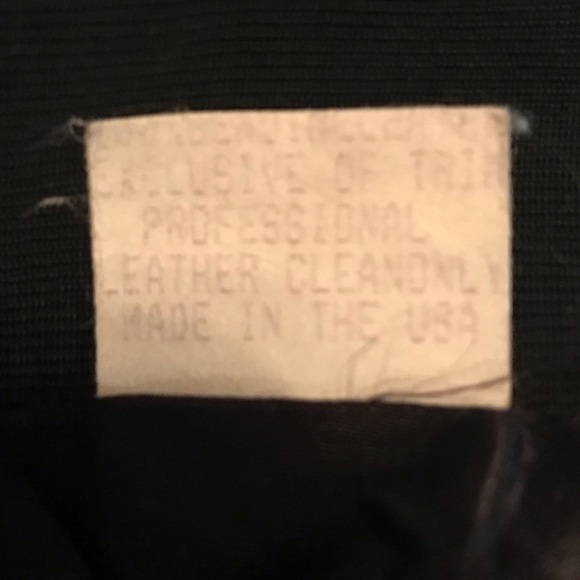 Vintage John Murrough Leather Front & Stretchy Back Mid-Length Jacket 6 - Picture 5 of 8